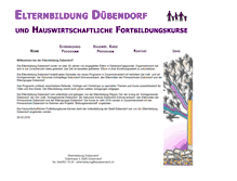 Tablet Screenshot of elternbildung-duebendorf.ch